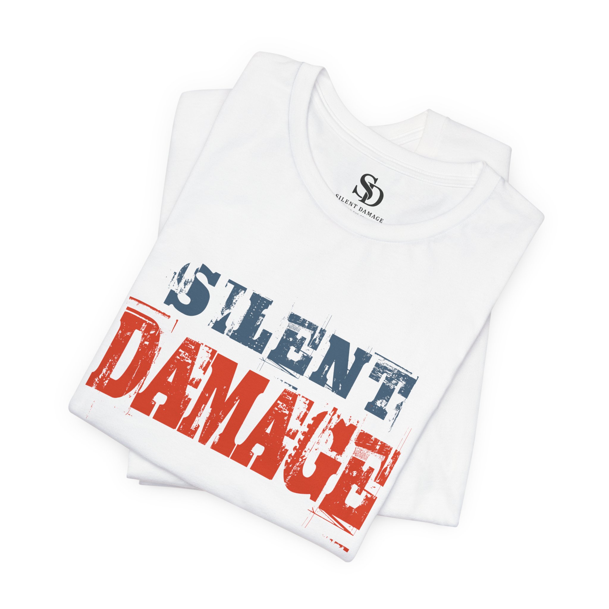 Silent Damage Brand Statement - Graphic Tee Streetwear Premium Apparel for Men and Women - Image 9
