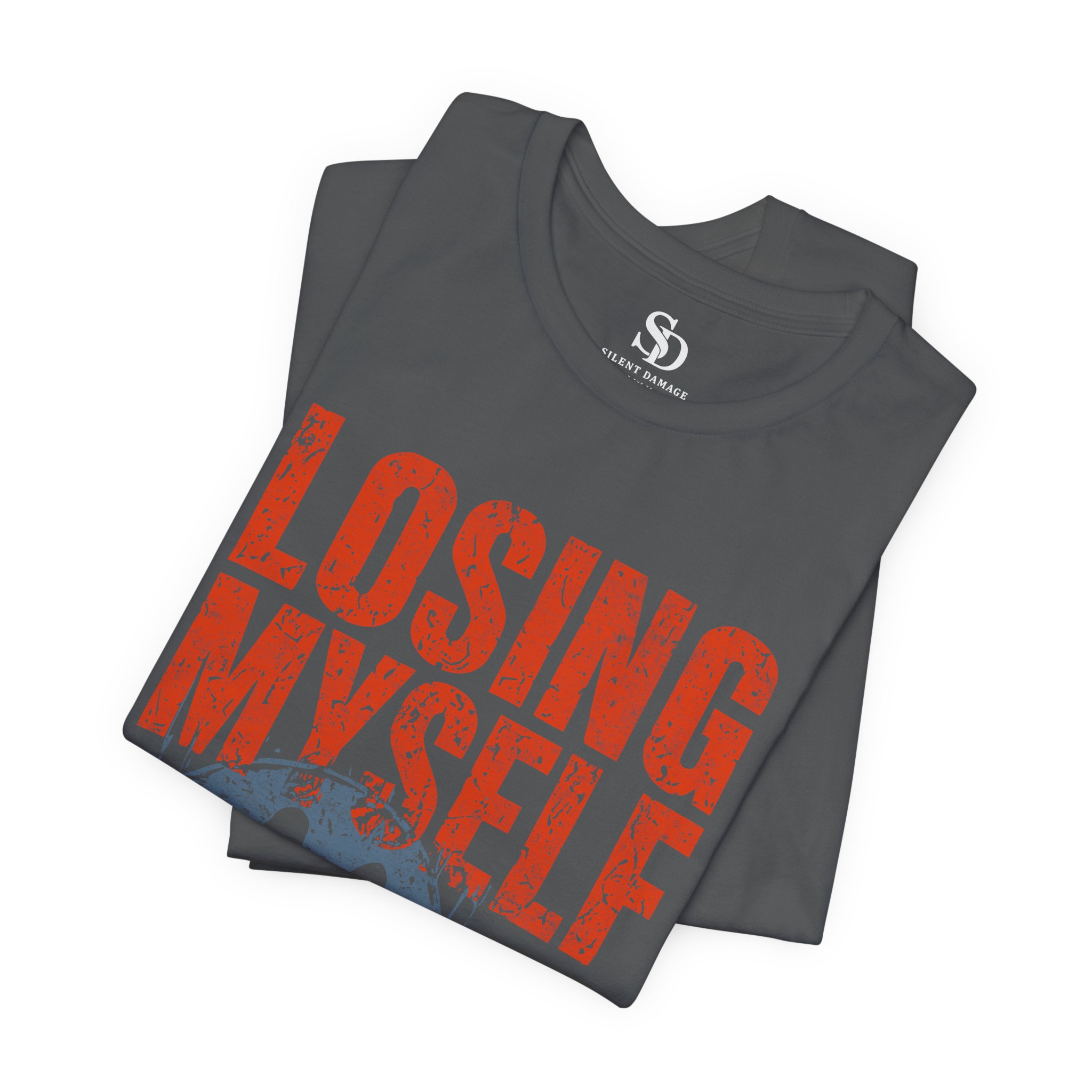 Losing Myself On Purpose This Time - Graphic Premium Everyday Tee - Image 14