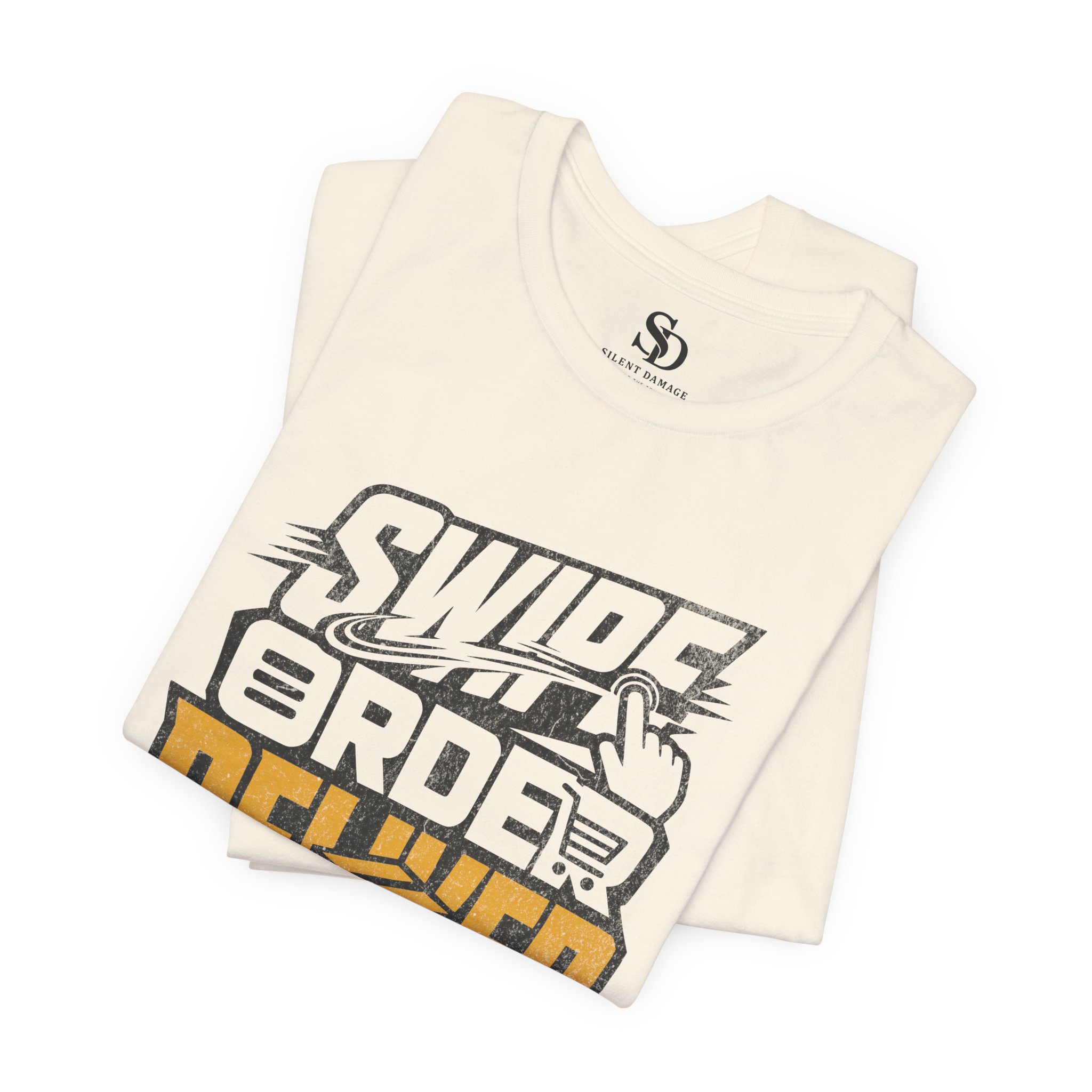 Swipe Order Deliver Repeat -Cycle Graphic Premium Streetwear Tee - Image 16