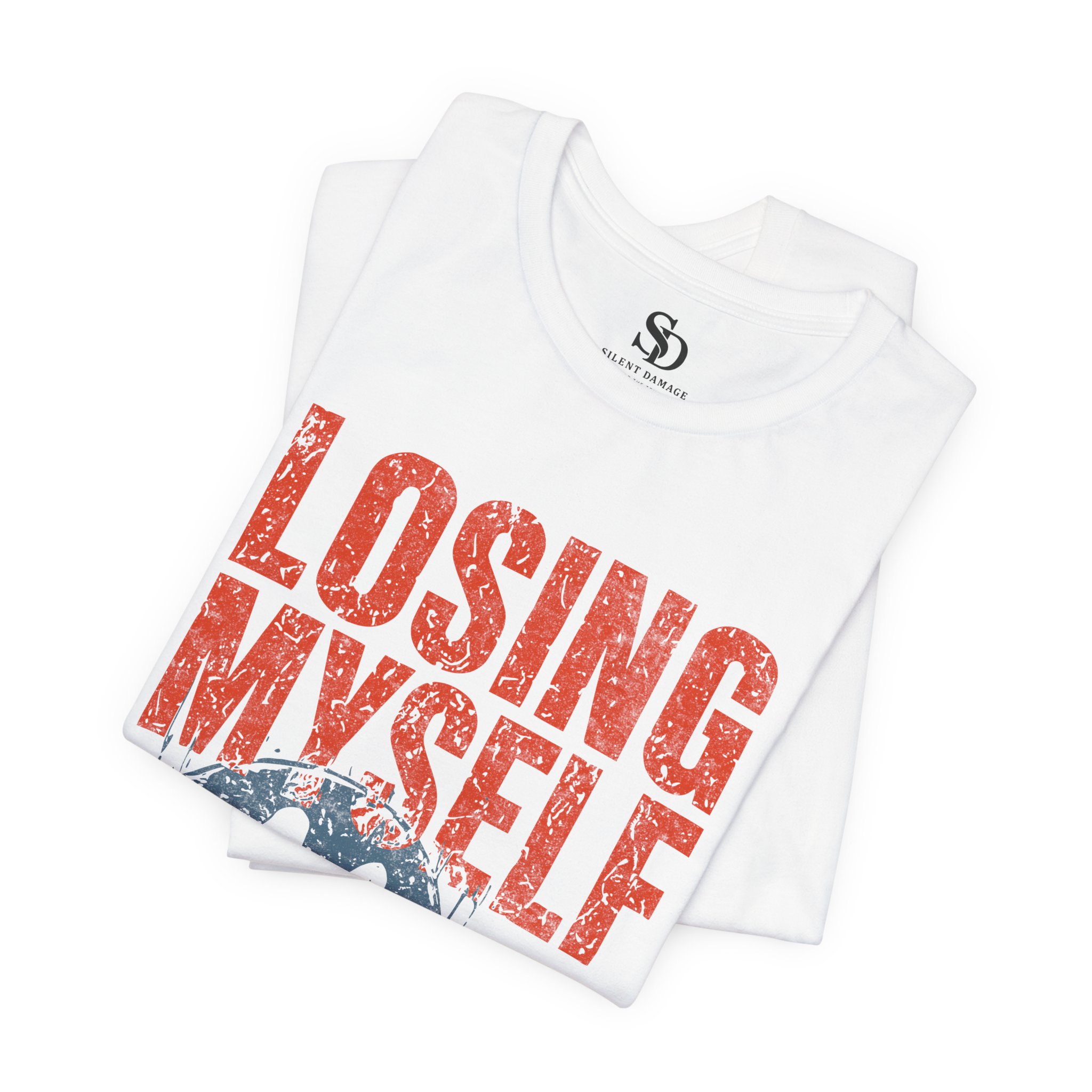 Losing Myself On Purpose This Time - Graphic Premium Everyday Tee - Image 10