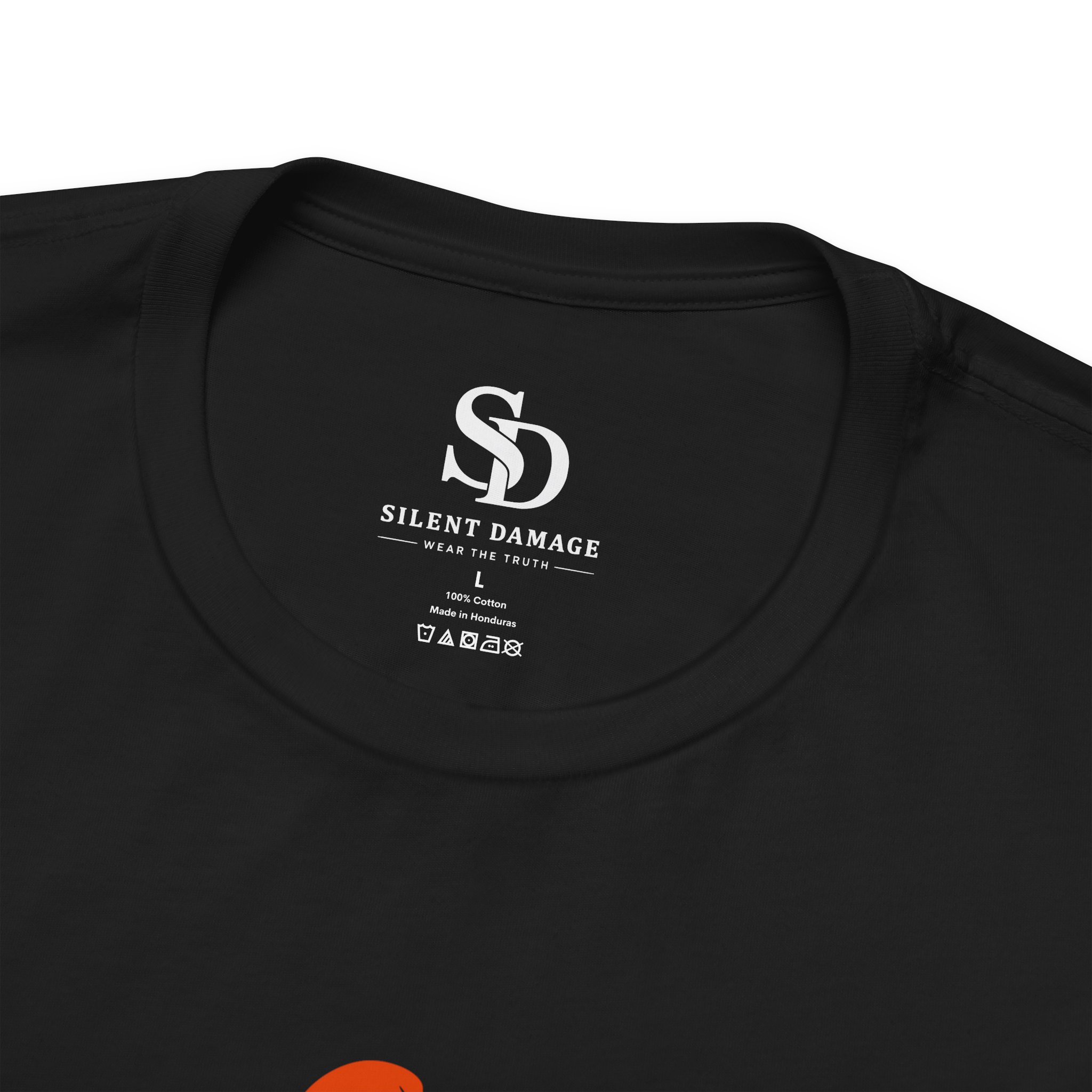 Still Here Crumbling Pillar - Premium Graphic Streetwear — Front T-Shirt - Image 5