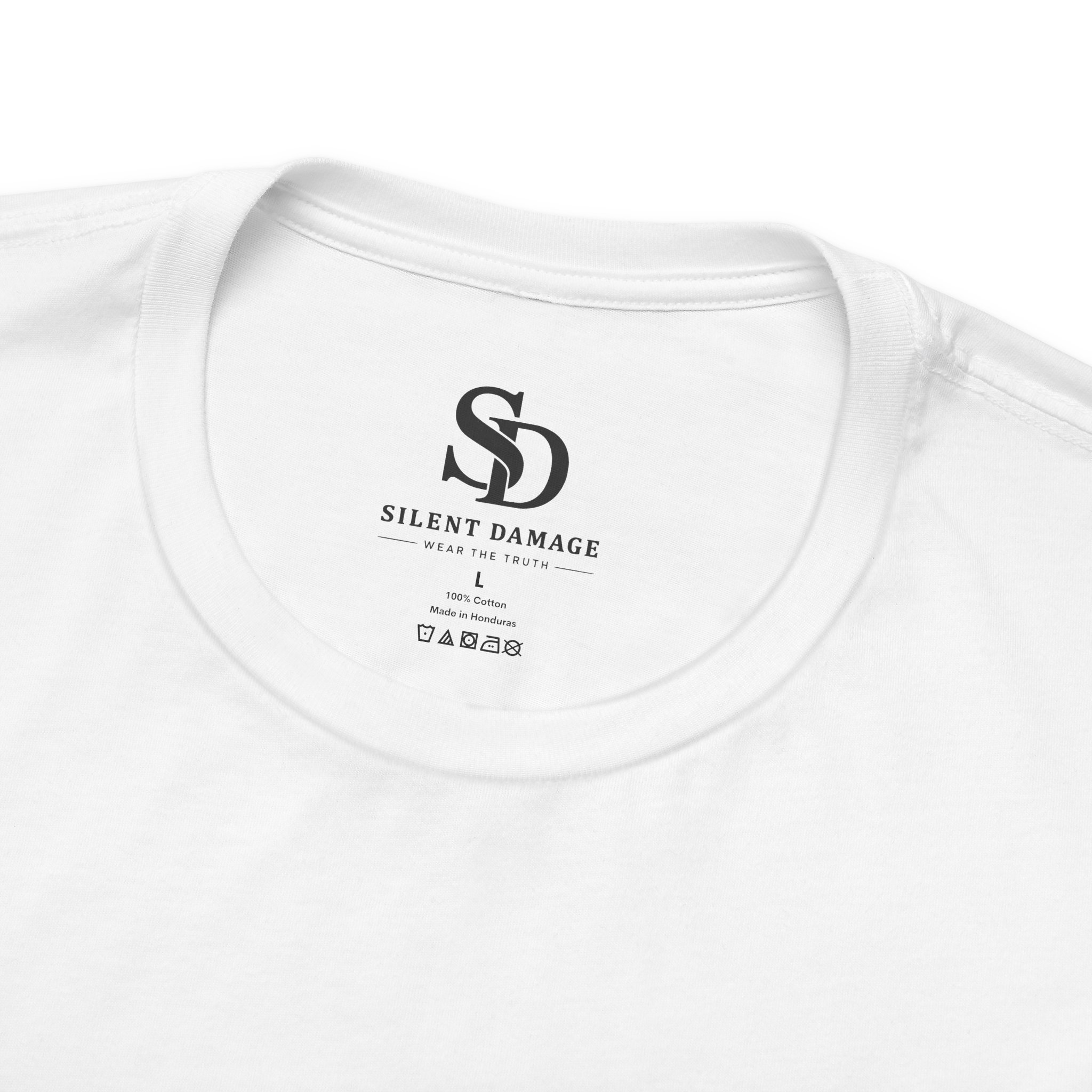 Silent Damage Brand Statement - Graphic Tee Streetwear Premium Apparel for Men and Women - Image 8
