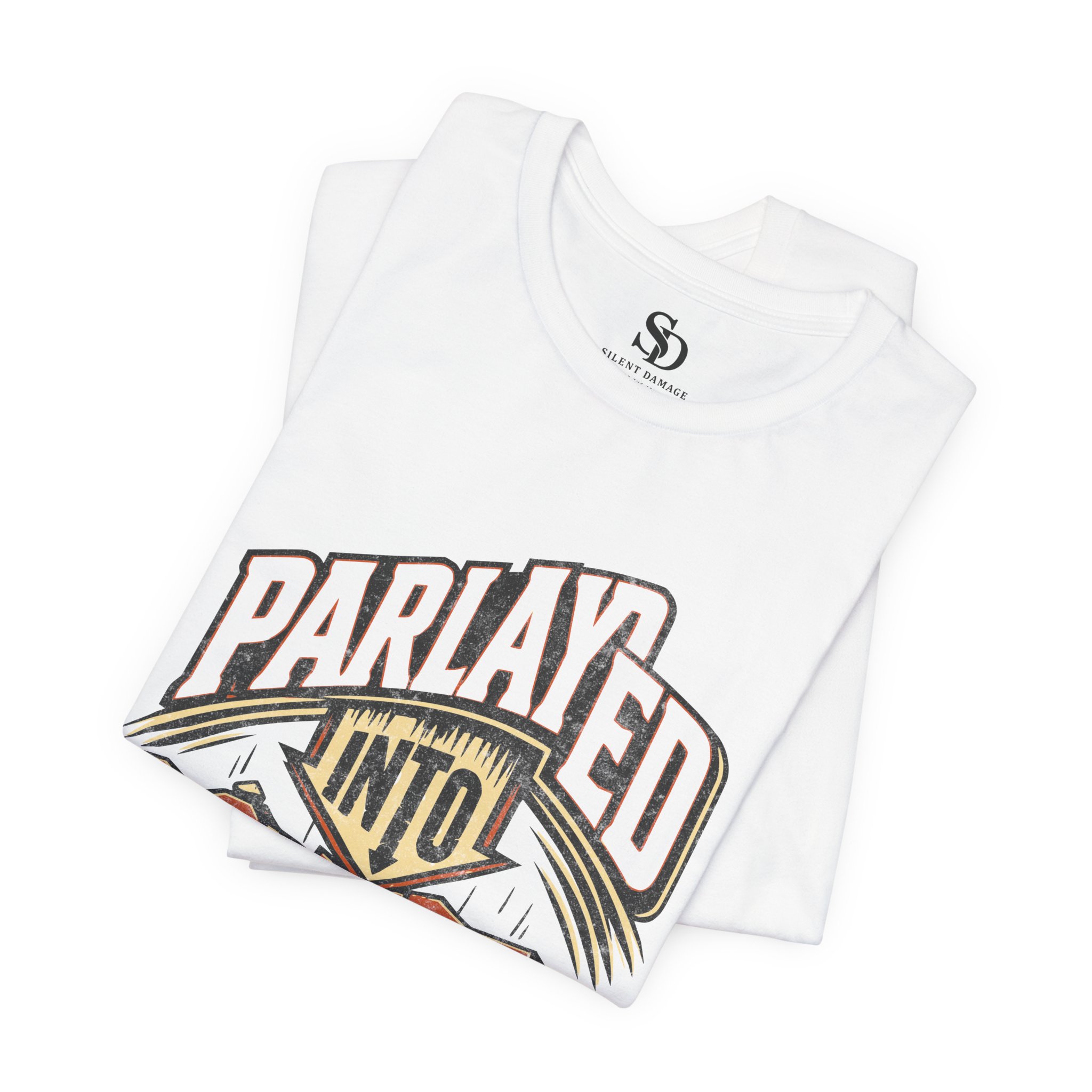 Parlayed Into Poverty - Sports Betting Truth Graphic Tee - Premium Streetwear - Image 9