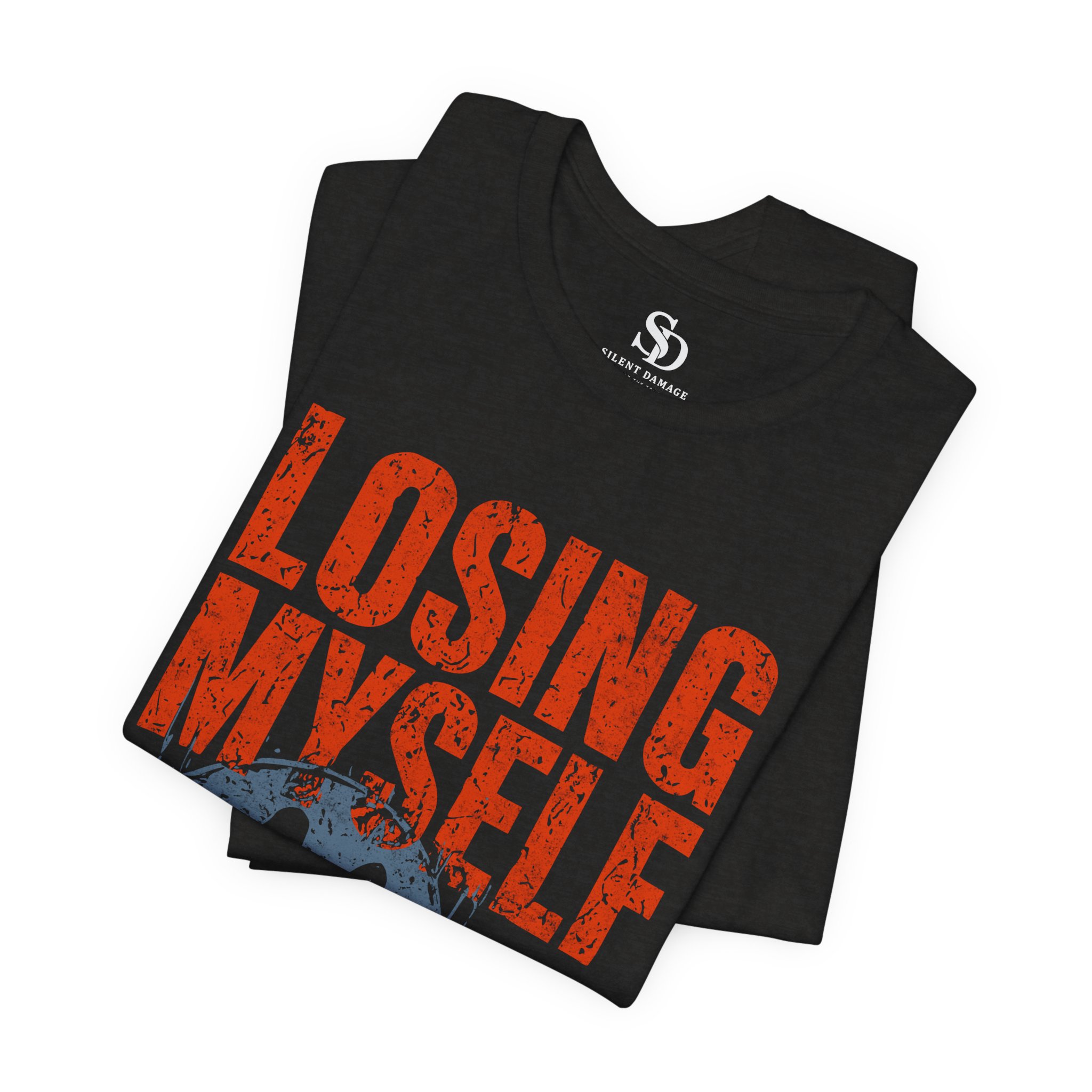 Losing Myself On Purpose This Time - Graphic Premium Everyday Tee - Image 12