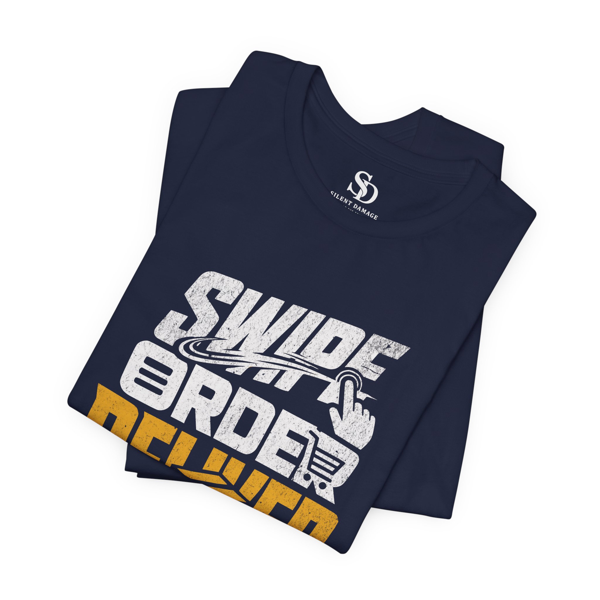 Swipe Order Deliver Repeat -Cycle Graphic Premium Streetwear Tee - Image 14