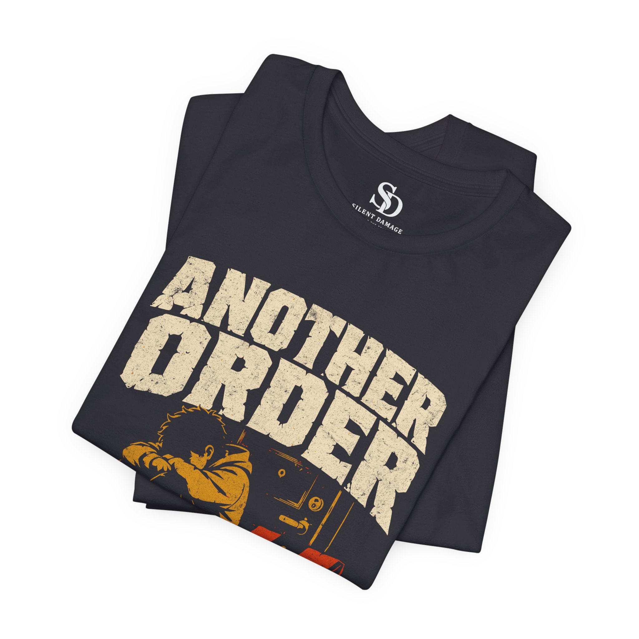 Another Order Same Empty Room - Delivery Avoidance Graphic Tee - Image 14
