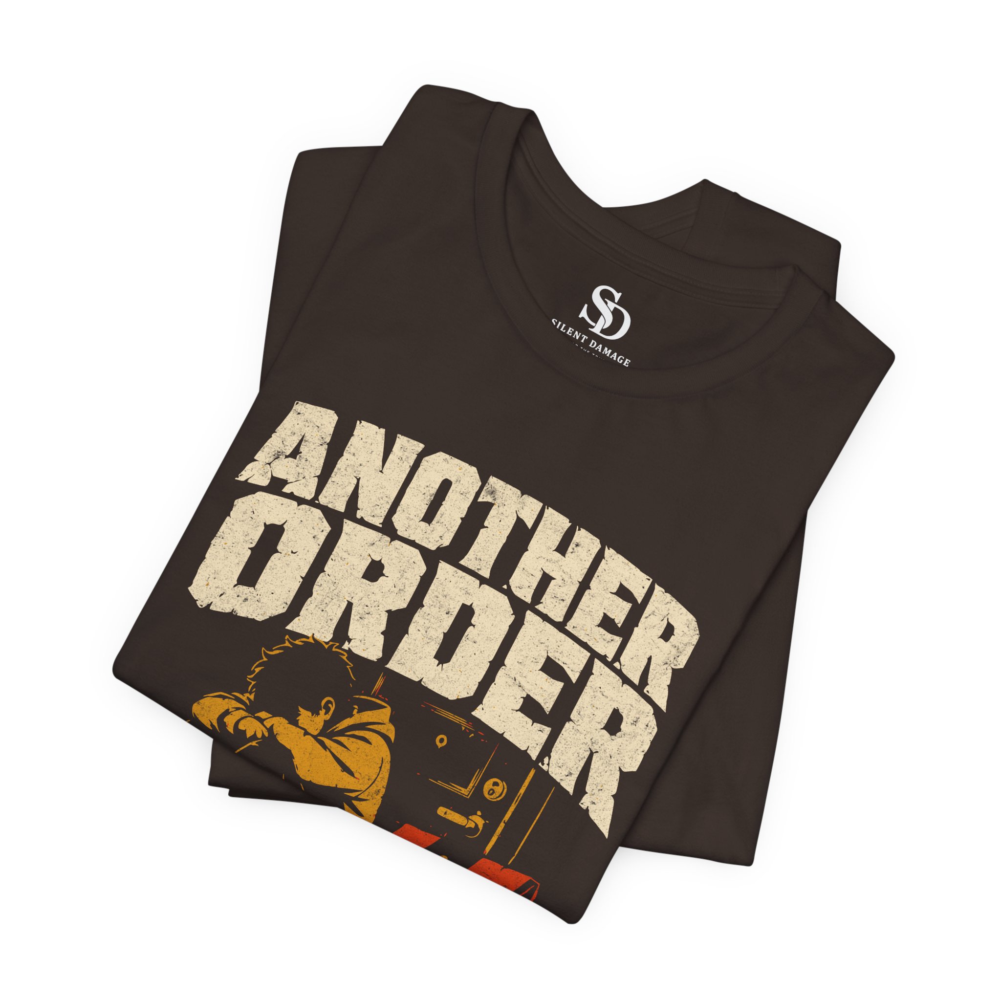 Another Order Same Empty Room - Delivery Avoidance Graphic Tee - Image 12