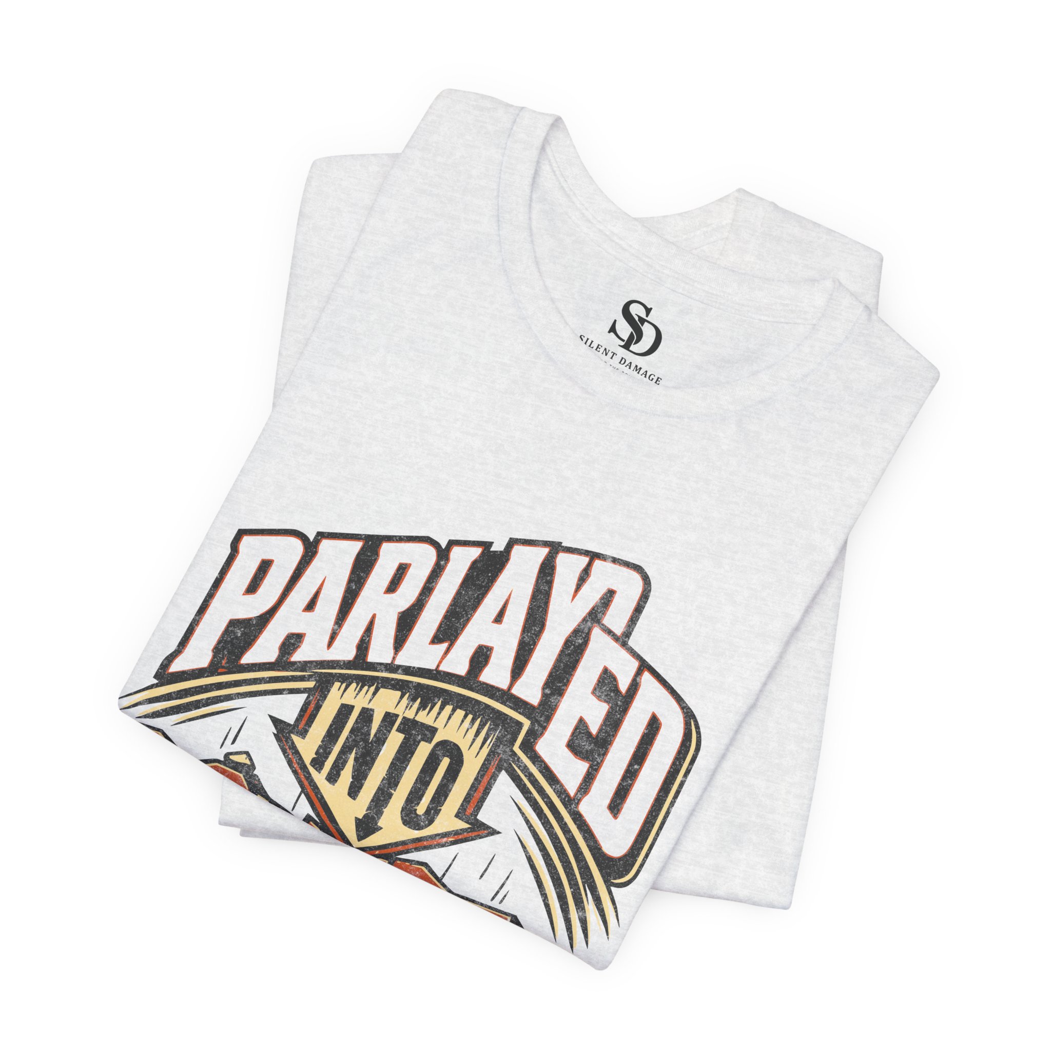 Parlayed Into Poverty - Sports Betting Truth Graphic Tee - Premium Streetwear - Image 10