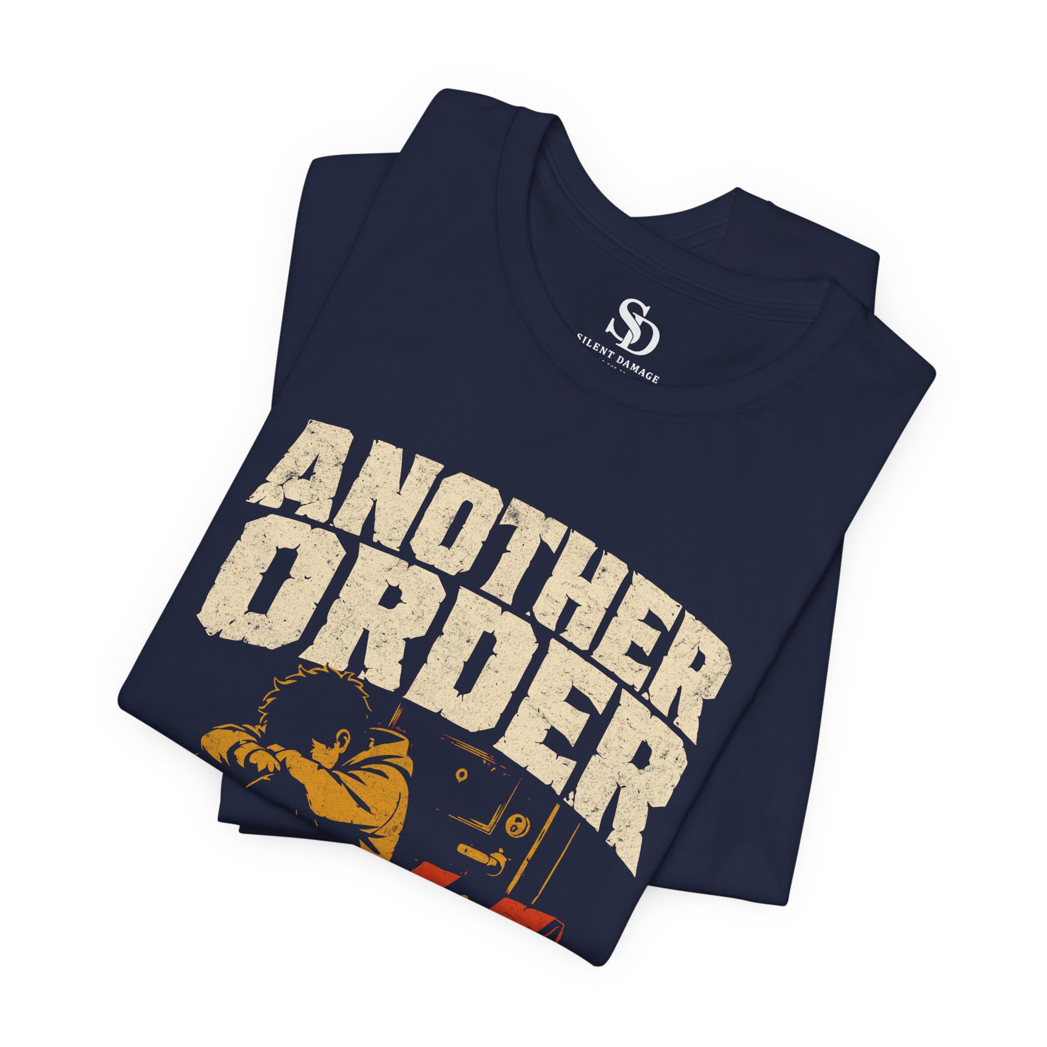 Another Order Same Empty Room - Delivery Avoidance Graphic Tee - Image 10