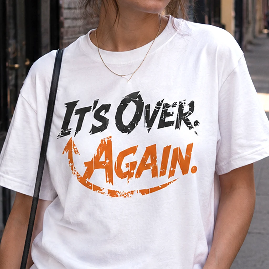 Its Over Again T-Shirt - Cyclical Pain, Breakup, Relapse, Exhaustion - Image 3