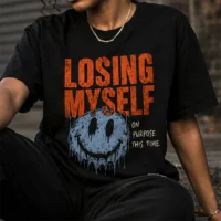 Losing Myself On Purpose This Time - Graphic Premium Everyday Tee