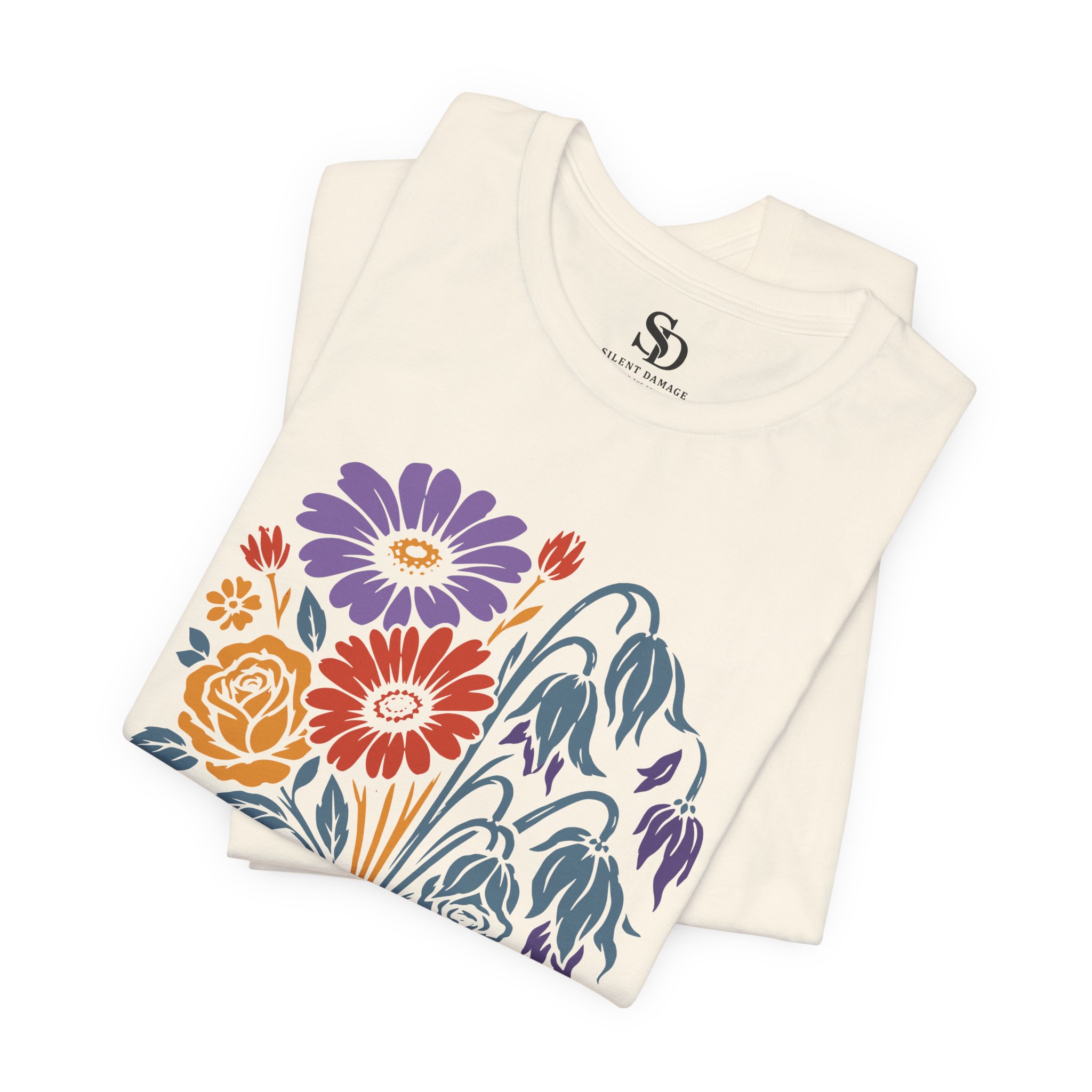 I Bloom In Public Wilt In Private - Floral Streetwear Graphic Tee - Image 17
