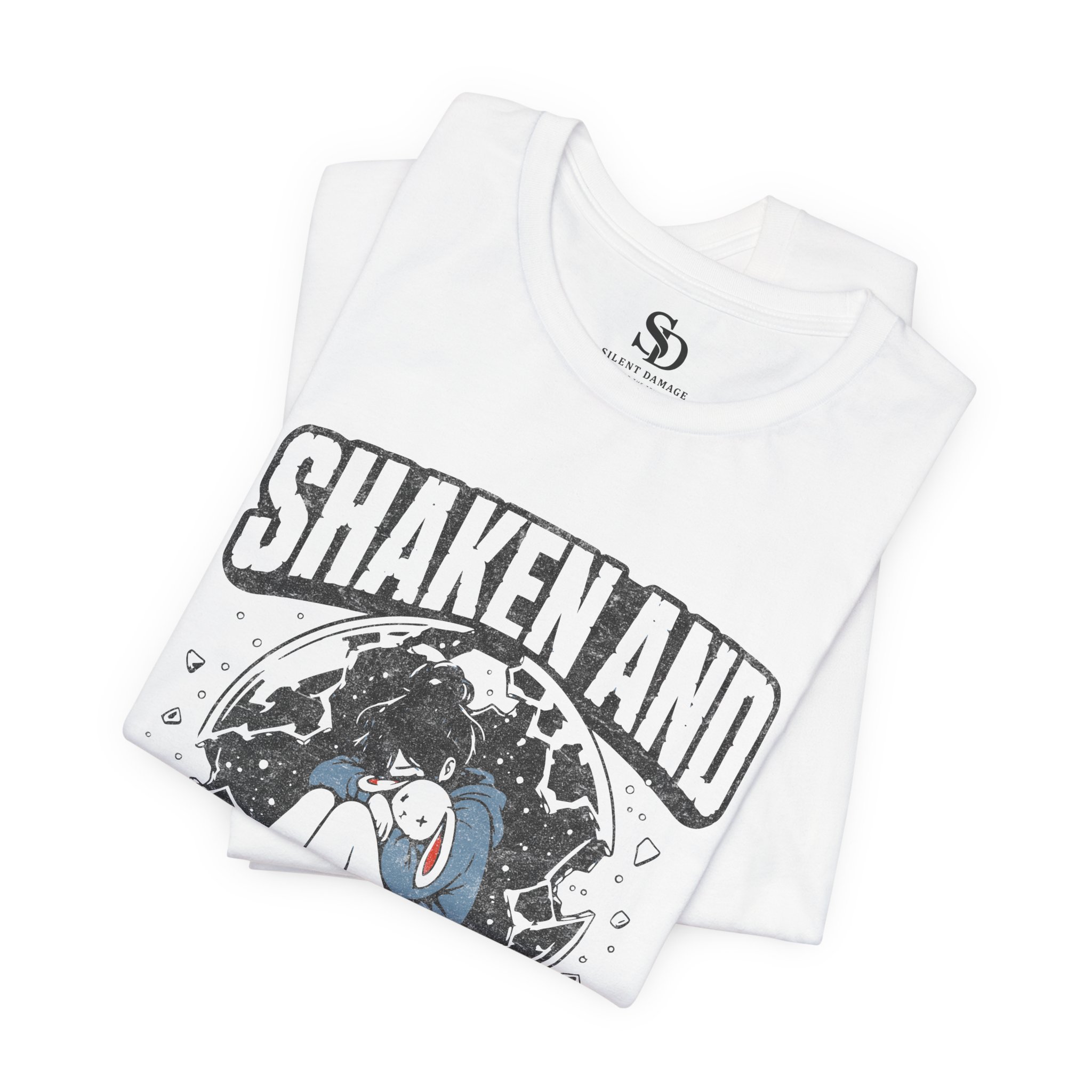Shaken And Shattered - Broken Snow Globe Premium Street-SleepWear Tee - Image 13