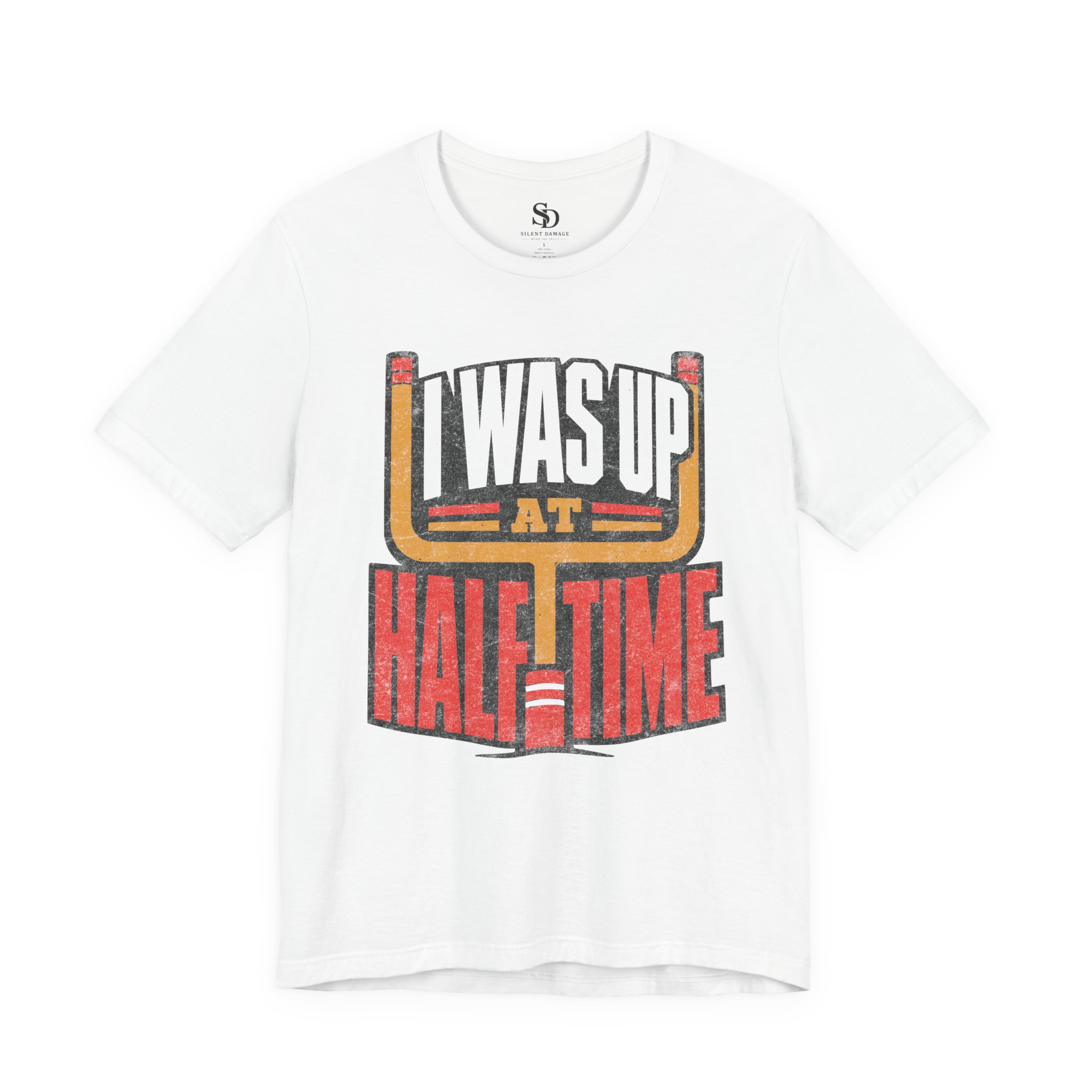 I Was Up At Halftime - Sports Betting Premium Streetwear Graphic Tee - Image 11