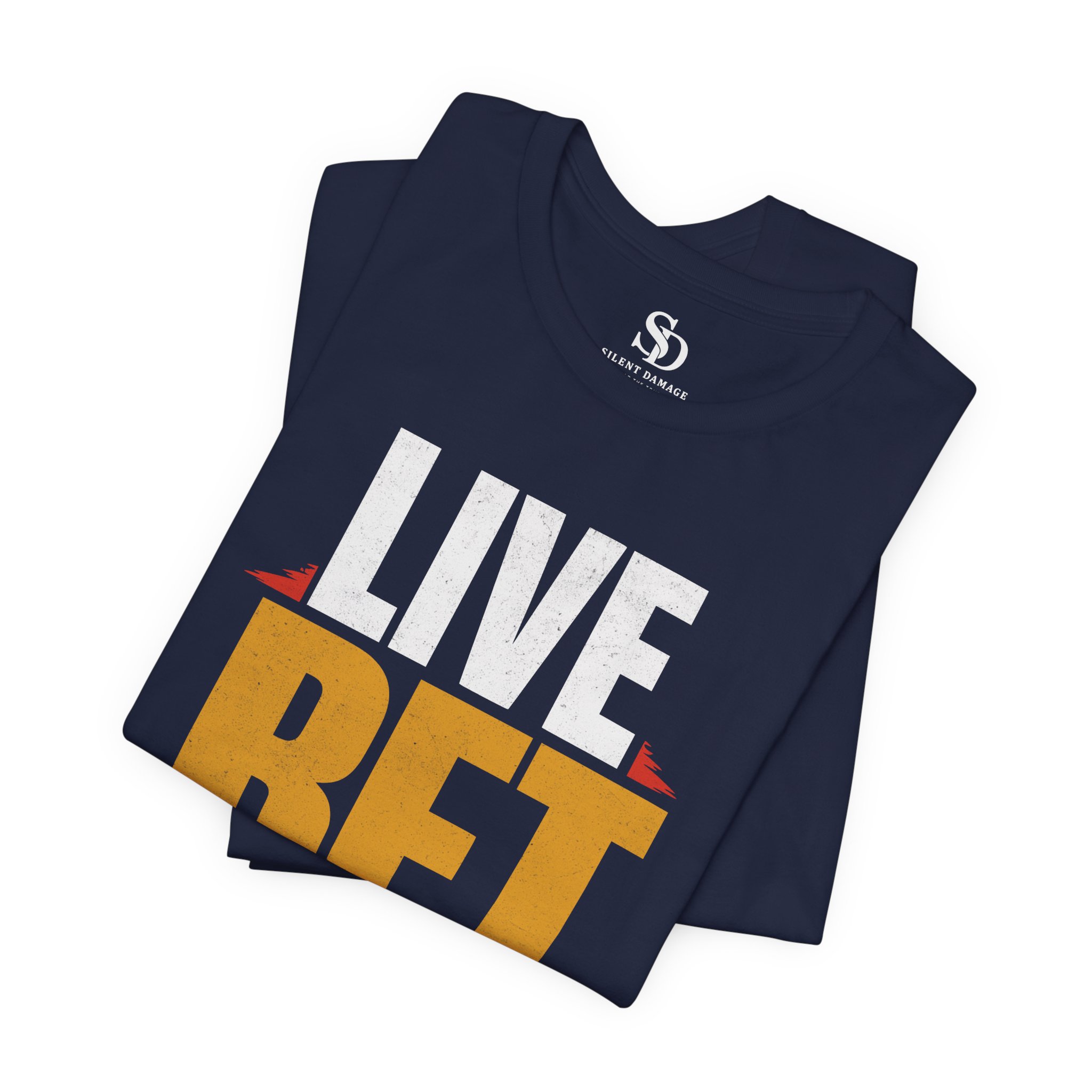 Live Bet Regret - Game Day Sports Betting Graphic Streetwear Tee - Image 17