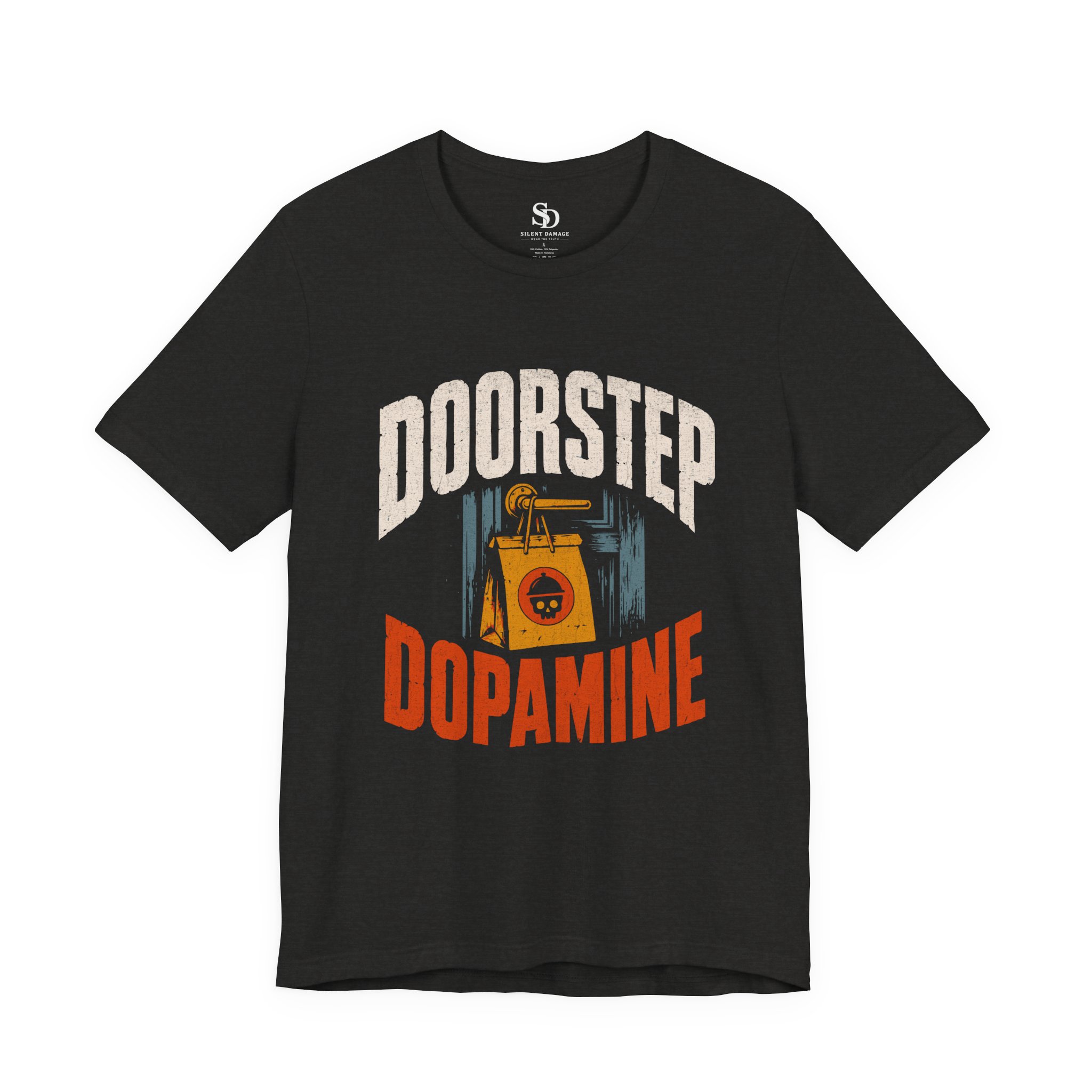 Doorstep Dopamine - Delivery Dependent Graphic Tee Premium Streetwear - Image 7