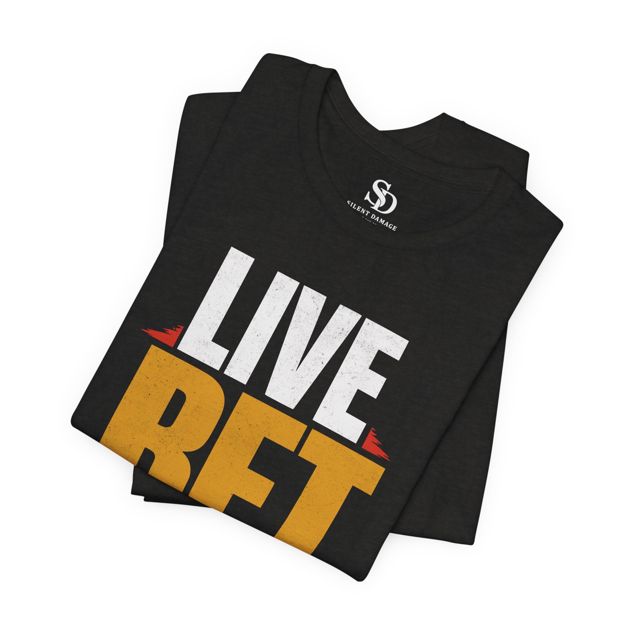 Live Bet Regret - Game Day Sports Betting Graphic Streetwear Tee - Image 15