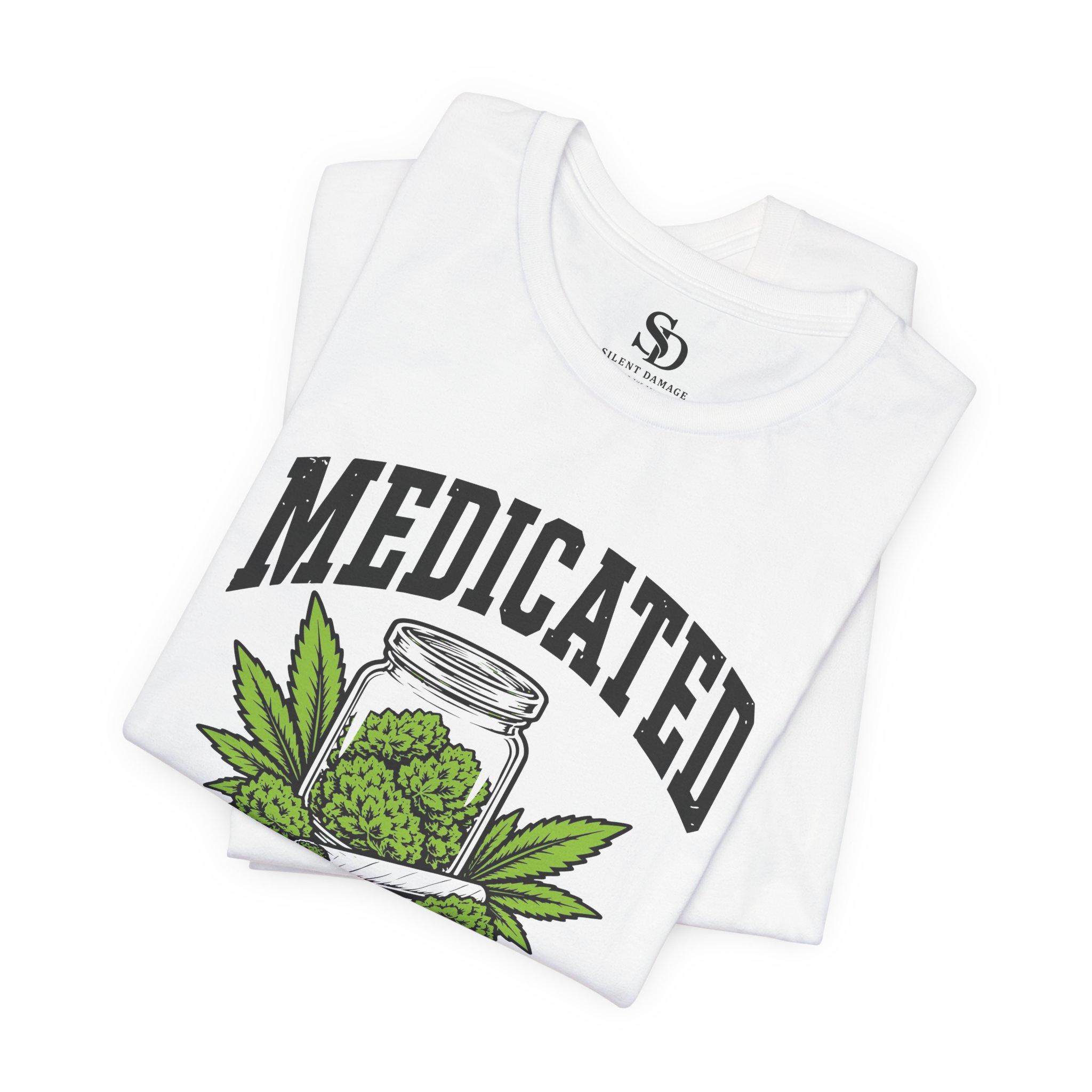 Medicated But Still Complicated - Cannabis Humor Premium Streetwear Tee - Image 11