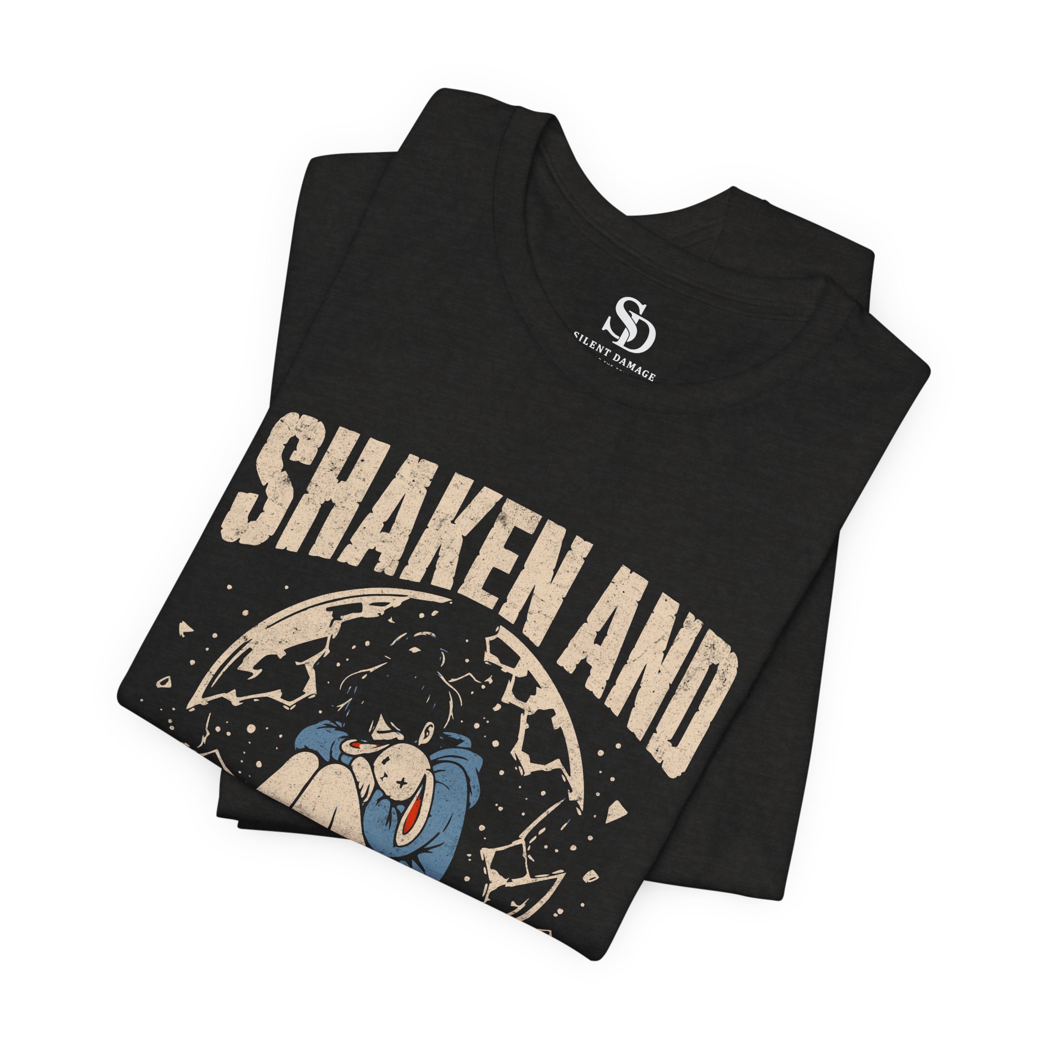 Shaken And Shattered - Broken Snow Globe Premium Street-SleepWear Tee - Image 17