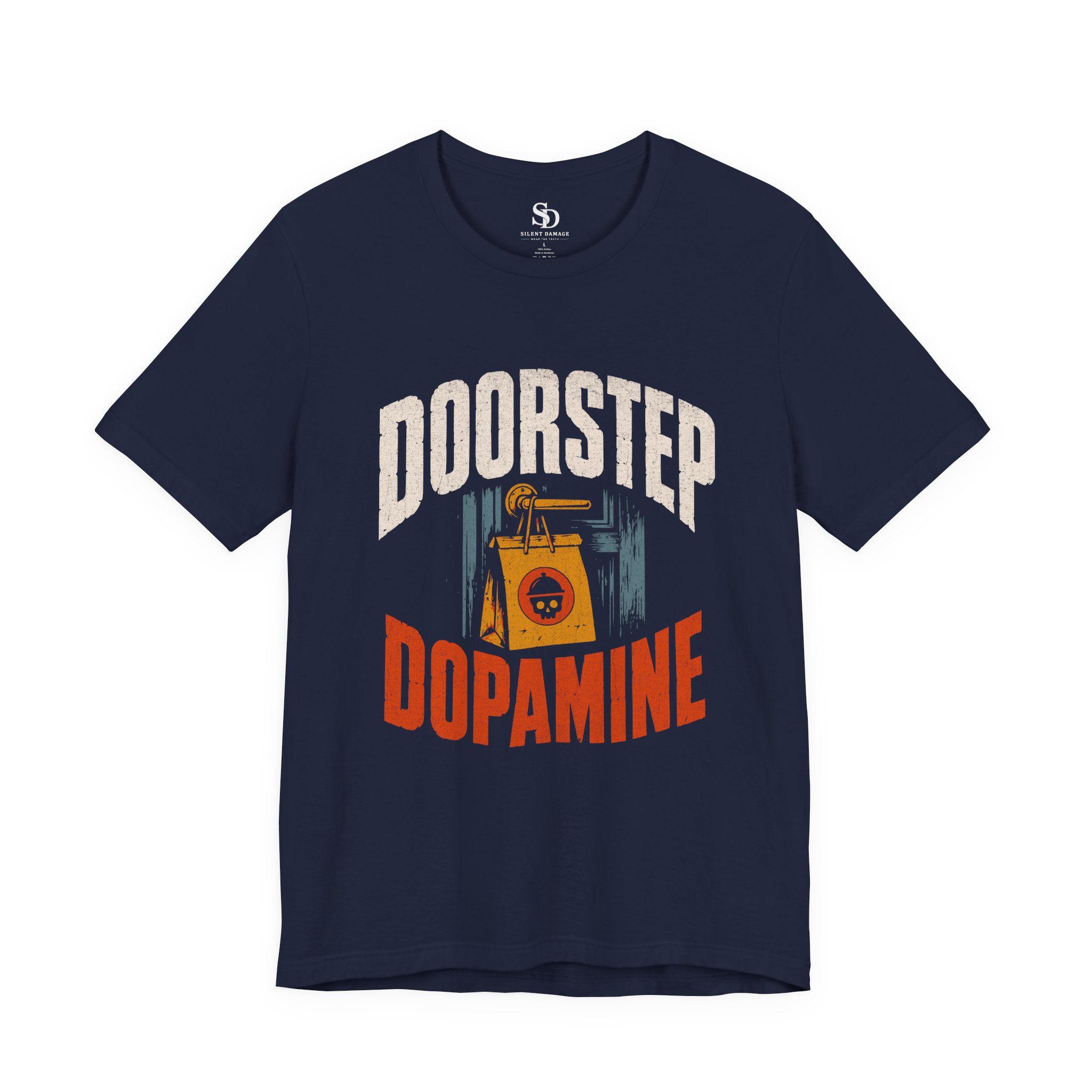 Doorstep Dopamine - Delivery Dependent Graphic Tee Premium Streetwear - Image 9