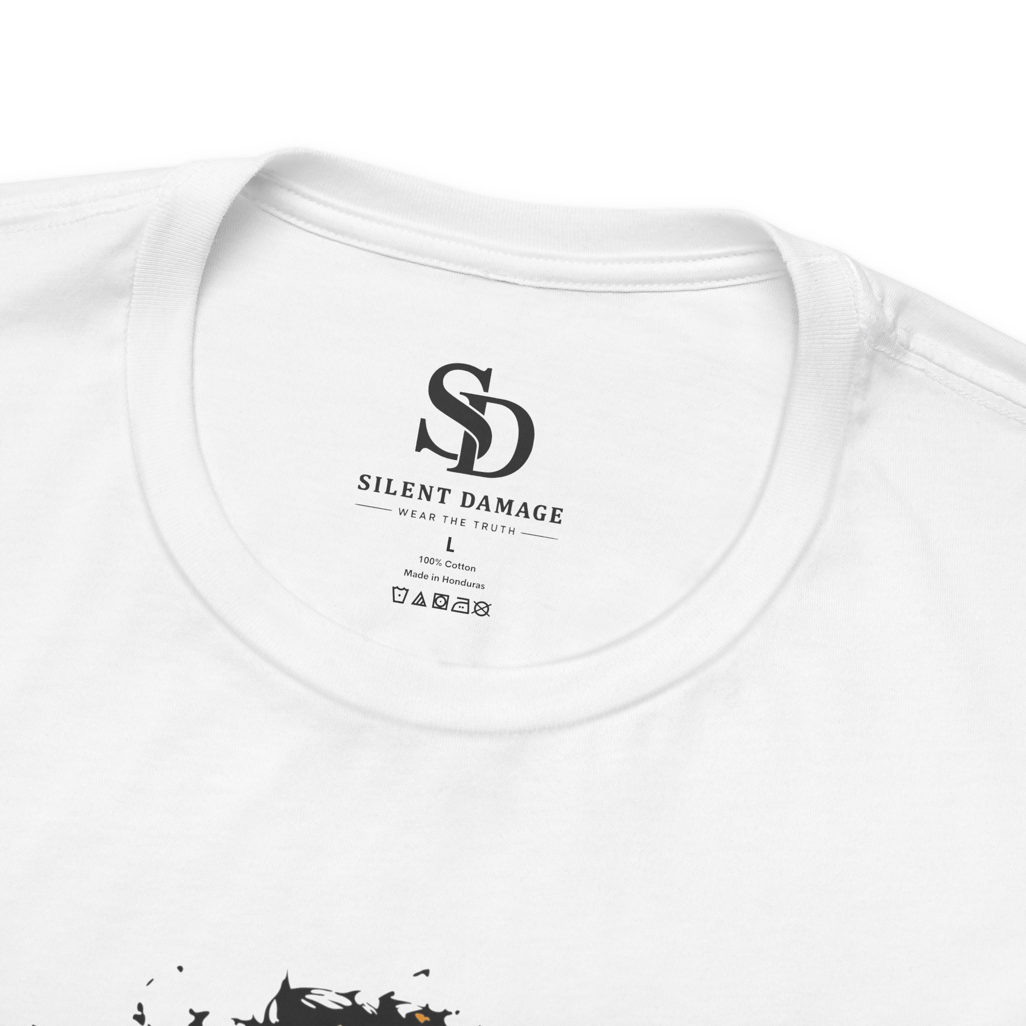 Mentally Chained Broken Soul - Grunge Illustration Premium Streetwear Tee - Image 12