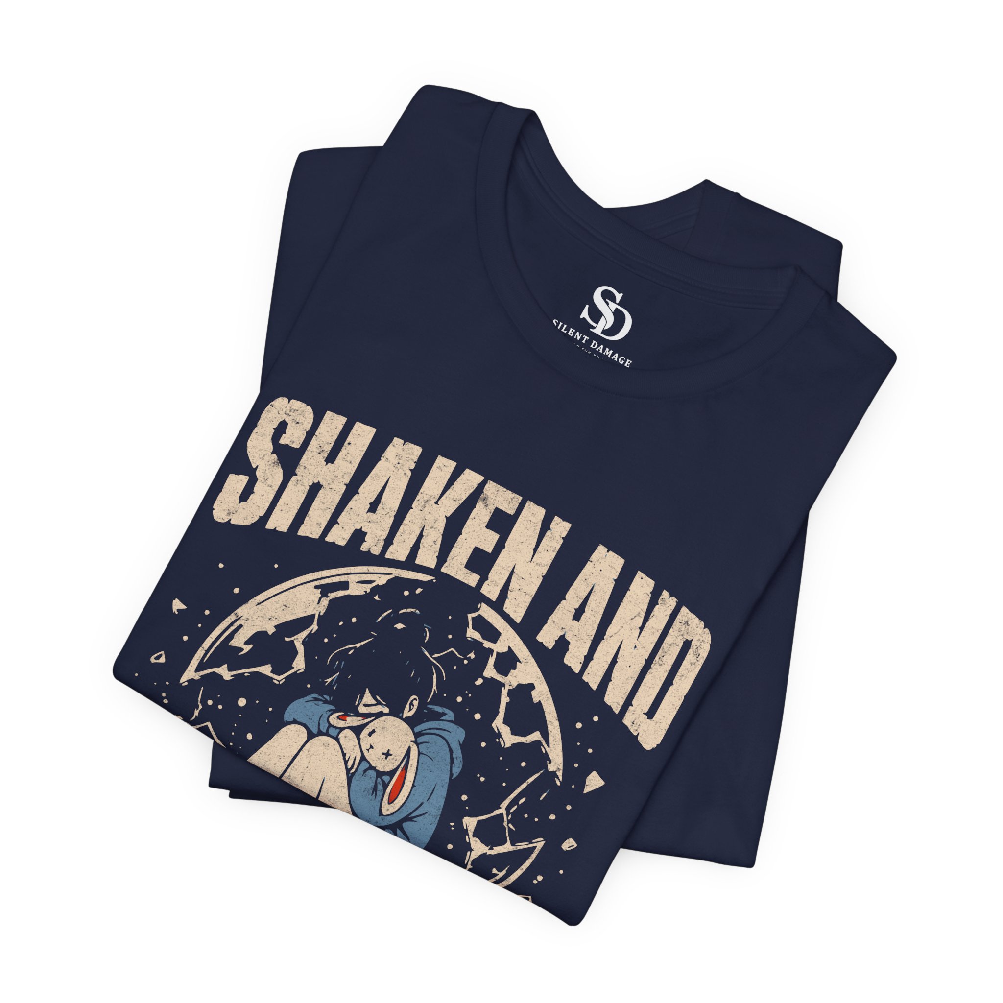 Shaken And Shattered - Broken Snow Globe Premium Street-SleepWear Tee - Image 19