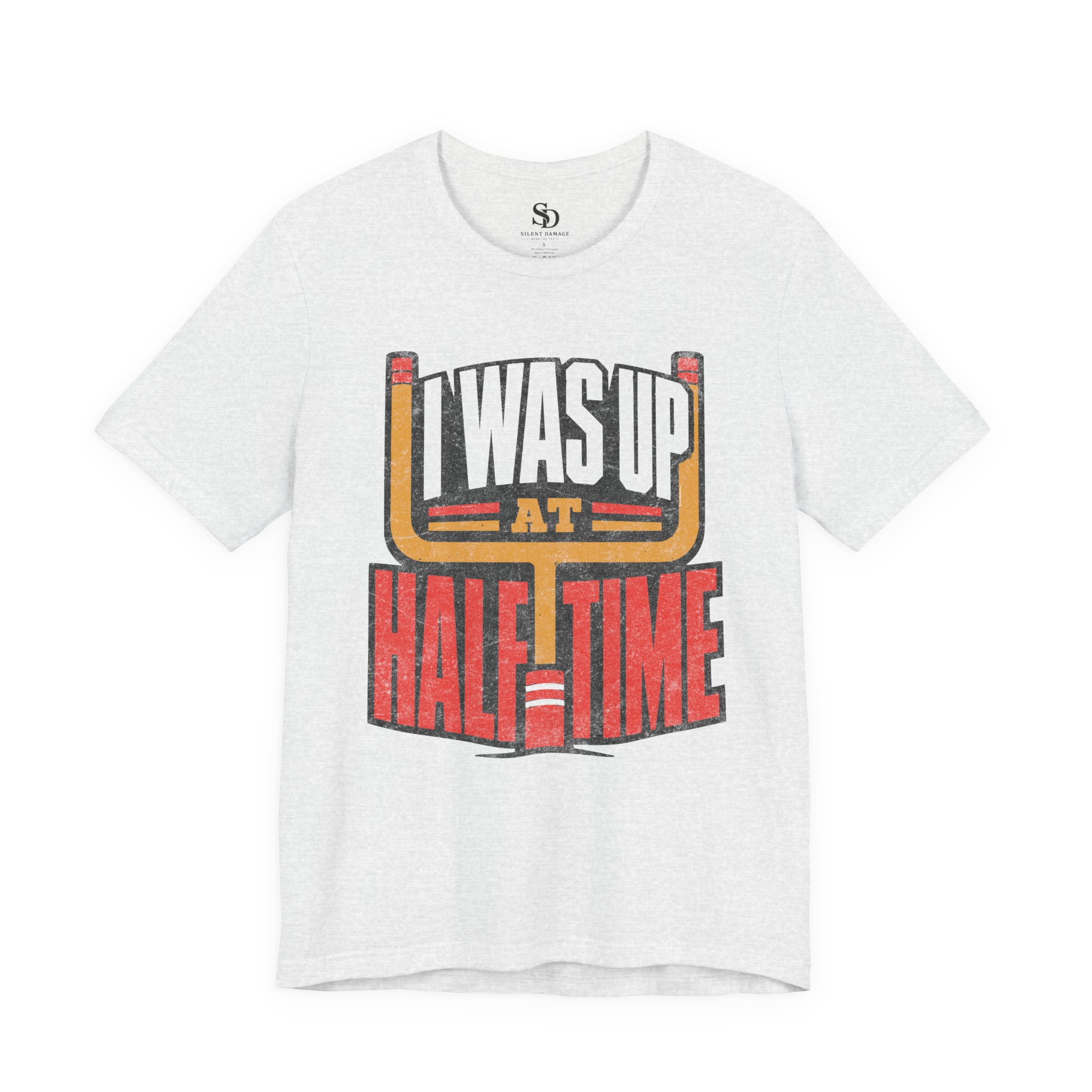 I Was Up At Halftime - Sports Betting Premium Streetwear Graphic Tee - Image 14
