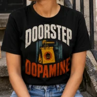 Doorstep Dopamine - Delivery Dependent Graphic Tee Premium Streetwear
