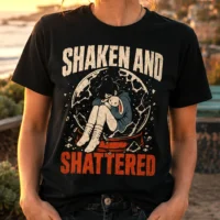 Shaken And Shattered - Broken Snow Globe Premium Street-SleepWear Tee