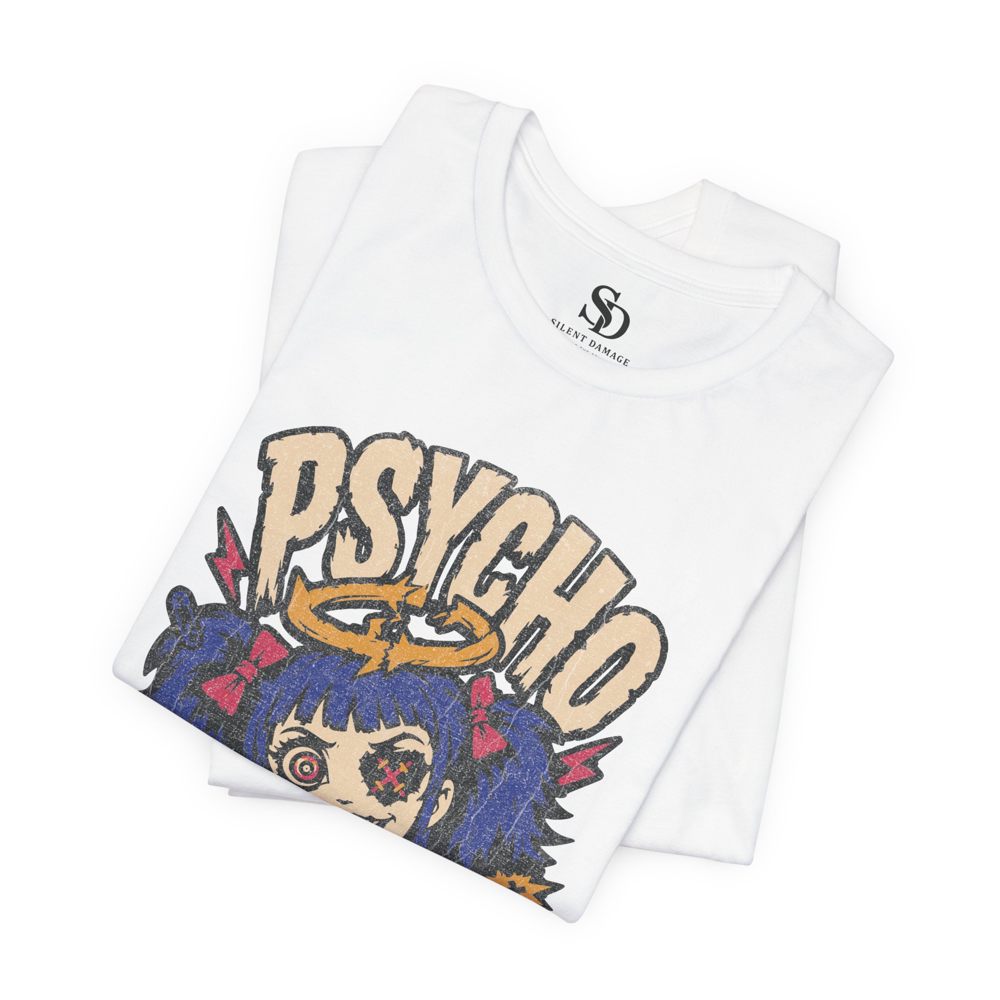 Psycho Sister | Dark Humor Alt Streetwear Premium Graphic Tee - Image 11