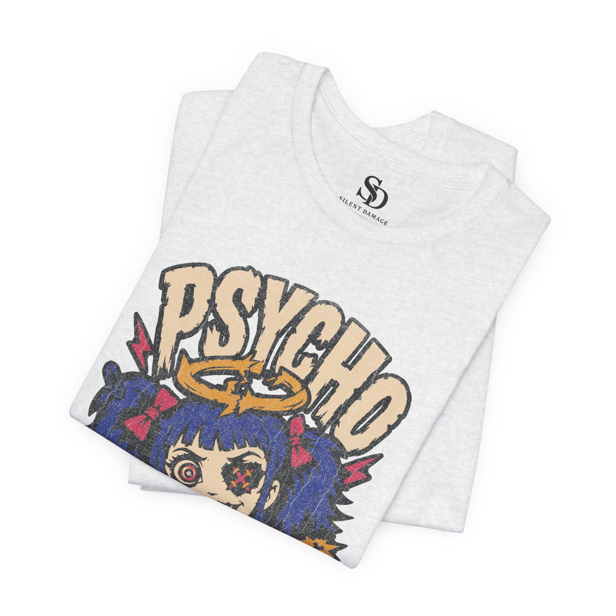 Psycho Sister | Dark Humor Alt Streetwear Premium Graphic Tee - Image 13