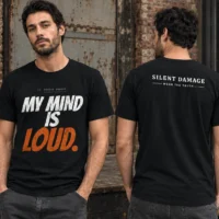 My Mind Is Loud - Bold Statement Streetwear Premium Graphic Tee