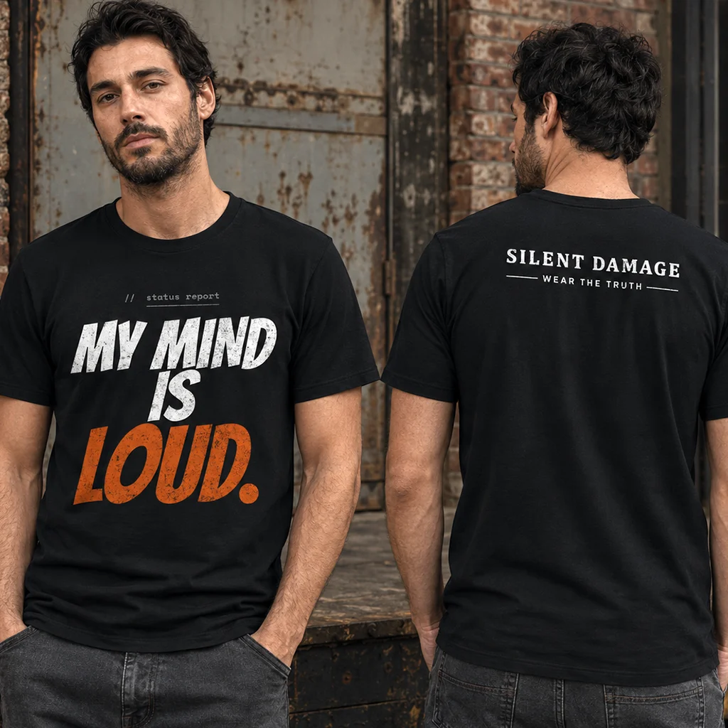 My Mind Is Loud - Bold Statement Streetwear Premium Graphic Tee