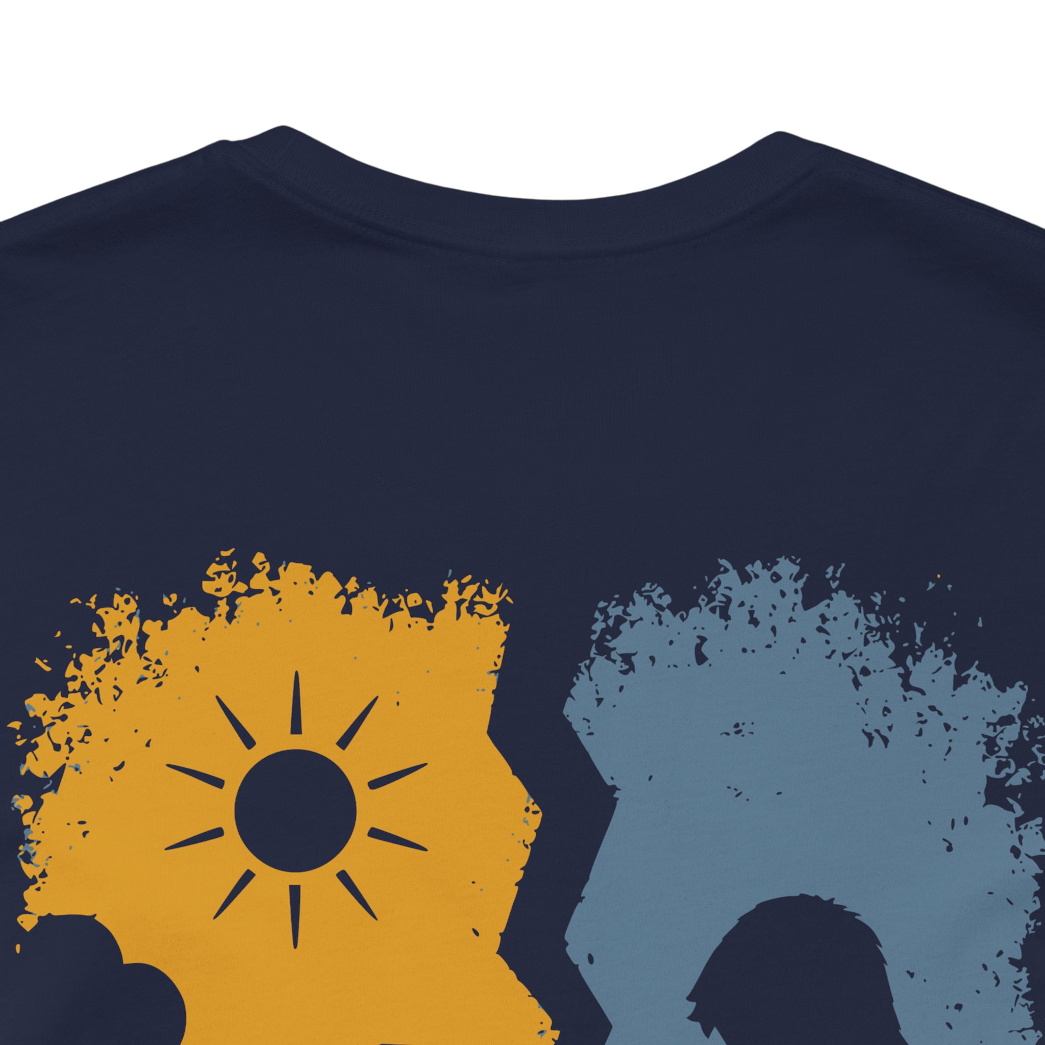 Screen Divide T-Shirt | Digital Addiction Relationship Graphic Premium Streetwear - Image 15