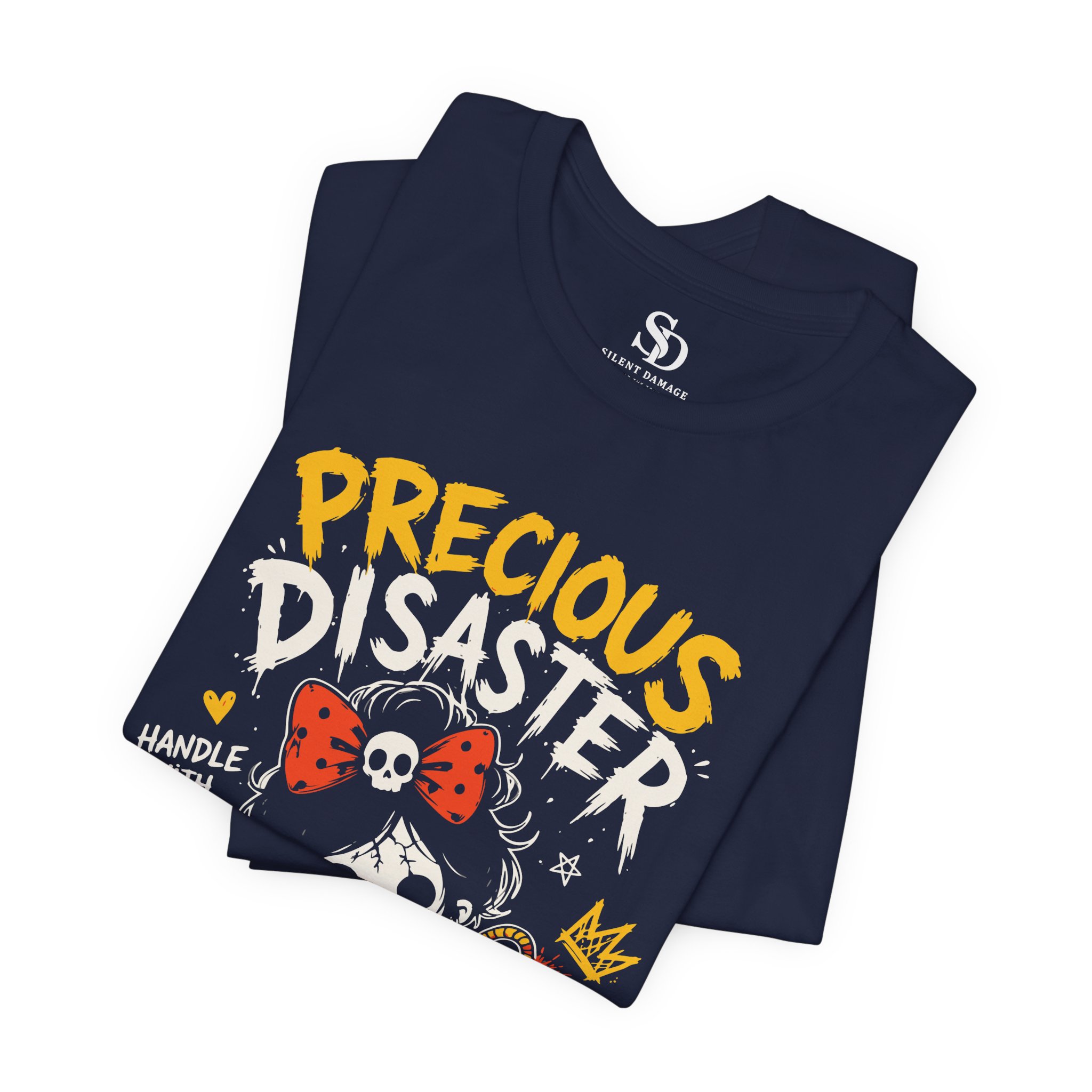 Precious Disaster | Caffeine Anxiety And Attitude Graphic Streetwear Tee - Image 19