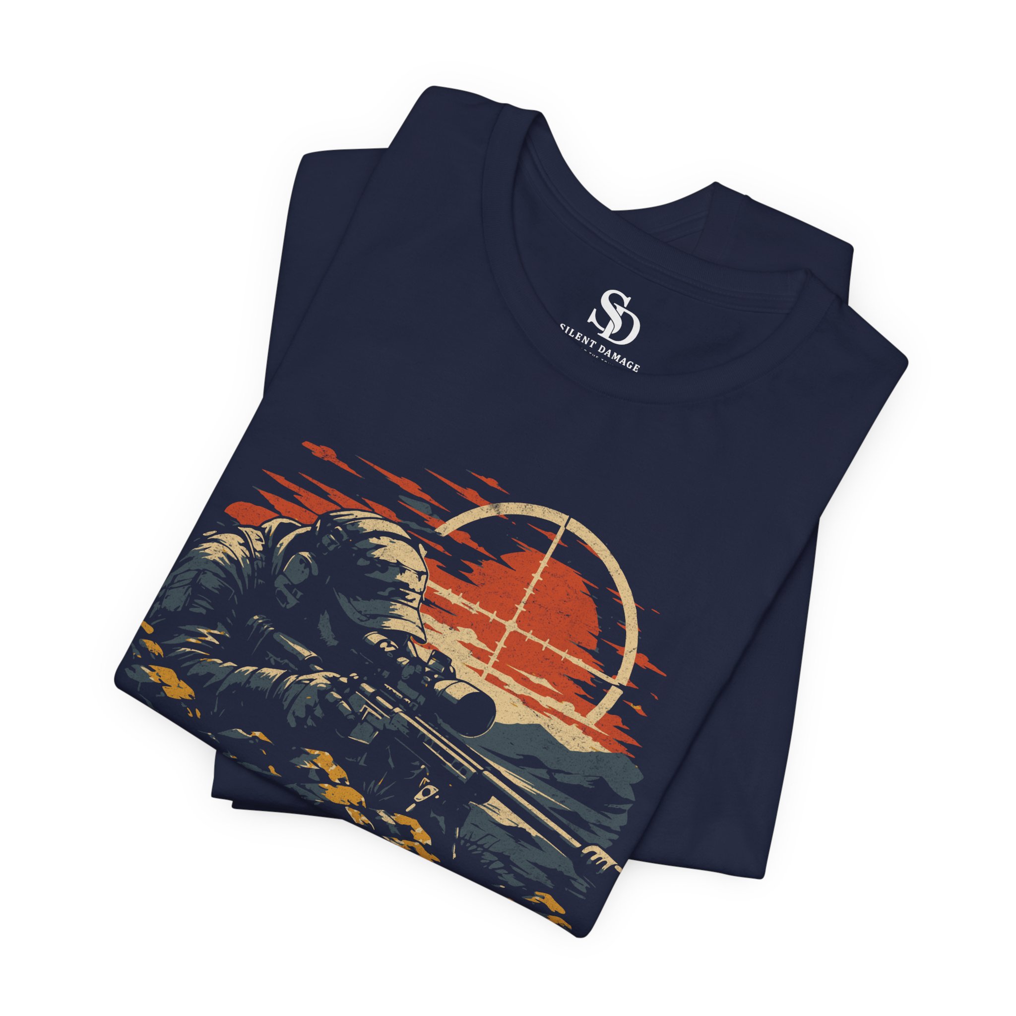 One Shot One Truth T-Shirt | Sniper Military Graphic Streetwear Tee - Image 10