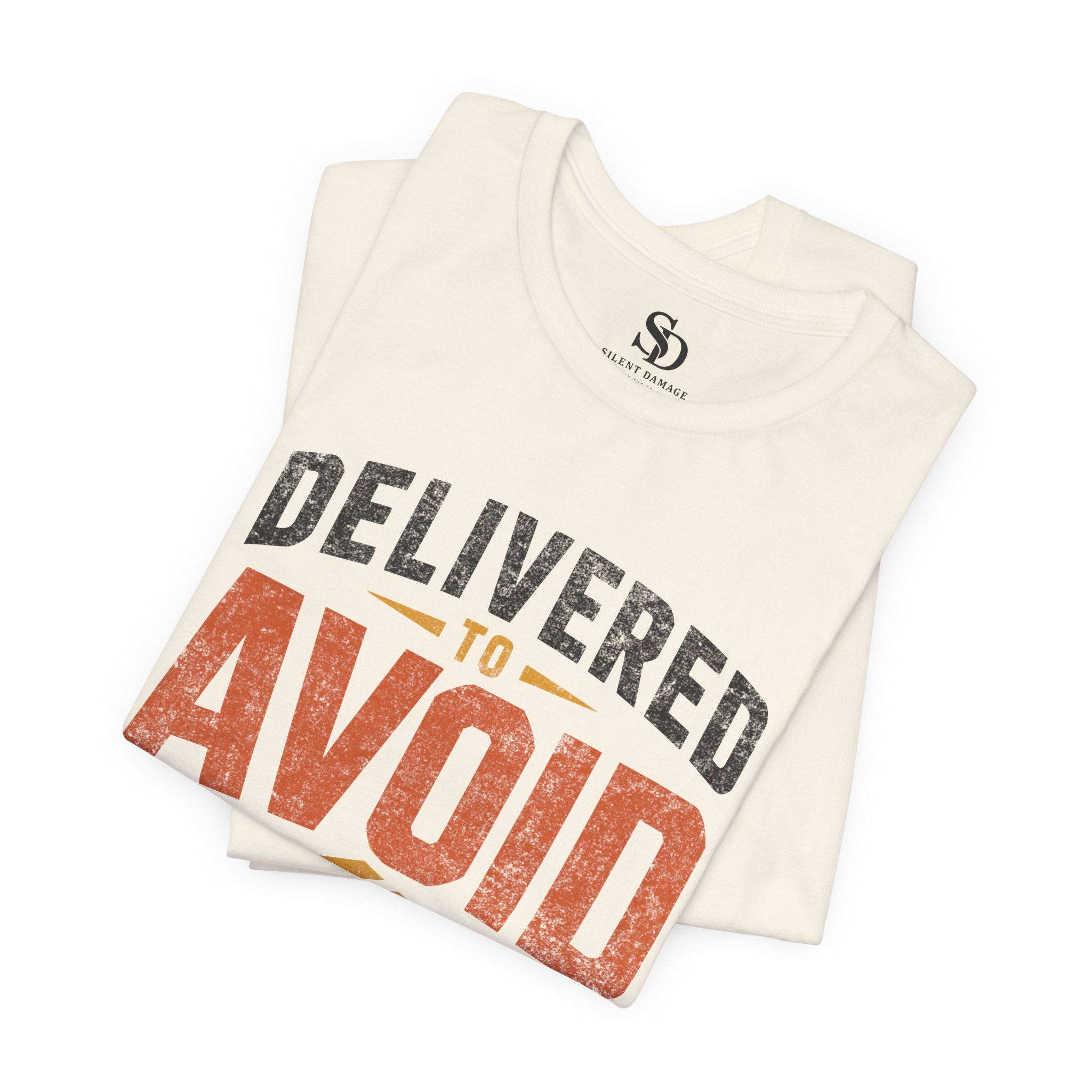 Delivered To Avoid People T-Shirt | Delivery Addiction Dark Humor Graphic Streetwear Tee - Image 10