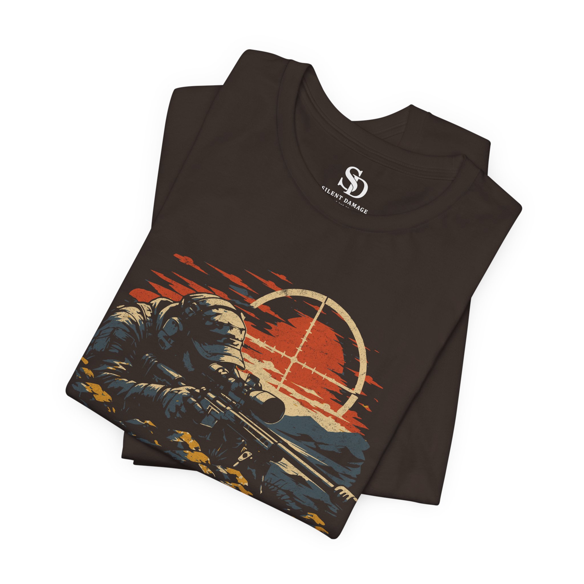 One Shot One Truth T-Shirt | Sniper Military Graphic Streetwear Tee - Image 12