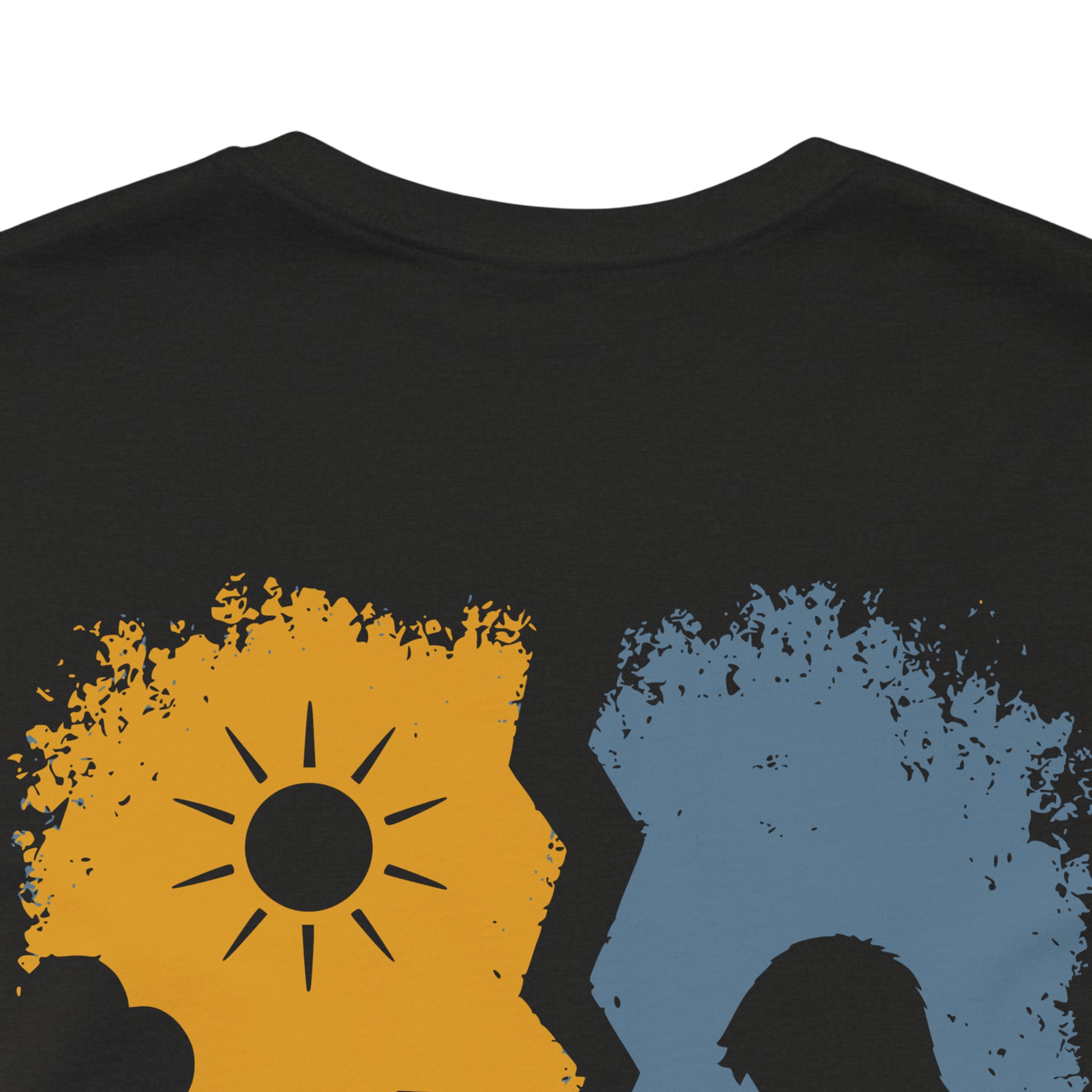 Screen Divide T-Shirt | Digital Addiction Relationship Graphic Premium Streetwear - Image 11