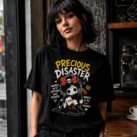Precious Disaster  | Caffeine Anxiety And Attitude  Graphic Streetwear Tee